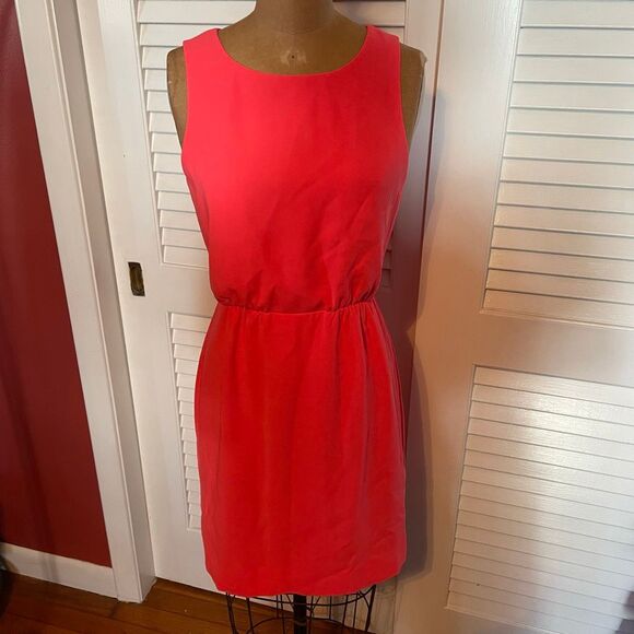 J CREW | pink midi dress 0 - Picture 1 of 8